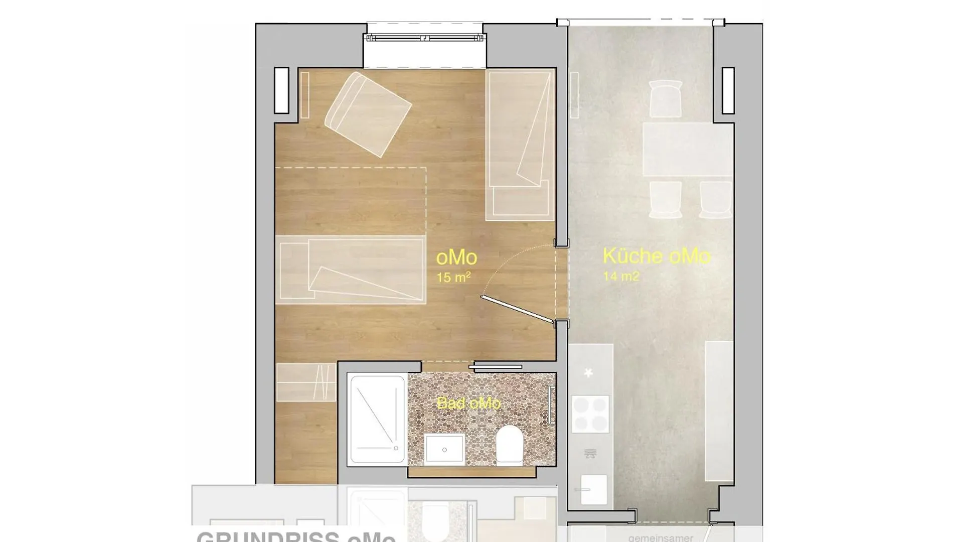Apartmán Ata & Omo 2 Kolín nad Rýnem